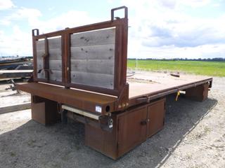 21ft X 8ft Truck Deck C/w Front And Rear Storage Boxes
