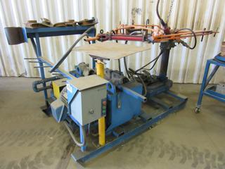 Custom Built 8ft X 6ft X 4ft Pipe Bender C/w Hydraulic Power Pak, Frame And Work Surfaces