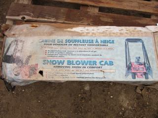 Snowblower Cab Plastic Canopy w/ Metal Frame