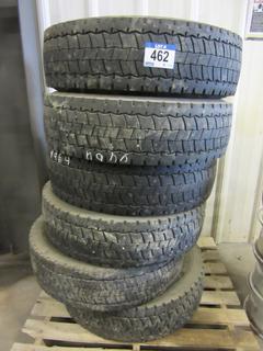 Qty Of (6) Continental HDR 225/70R19.5 Tires