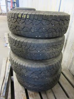 Qty Of (4) General Altimax Arctic 245/75R16 Tires w/ Rims
