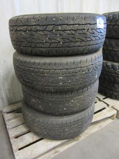 Qty Of (4) Continental Crosscontact LX20 245/55R19 Tires w/ Rims