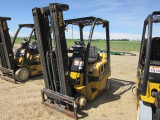 Yale GLC050VXNVSE088 LPG 4800lb Cap 4-Cyl Forklift. SN A910V08129D *Note: No Hours, Requires Repairs*