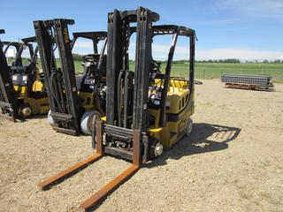 Yale GLC050VXNVSE088 LPG 4800lb Cap 4-Cyl Forklift. SN A910V12212F *Note: No Hours, Requires Repairs*