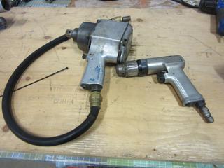 Pneumatic 1in Impact And Snap On Pneumatic Drill