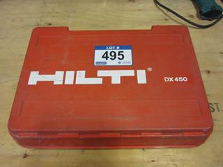 Hilti DX450 Powder Actuated Fastening Tool