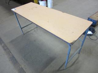 5' X 1'10" X 2'6" Work Table