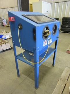 Power Fist 3' X 2' X 4'6" Sand Blast Cabinet