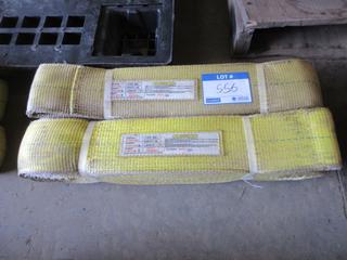 (2) Unitex 14' X 4" 20,700lb Load Slings