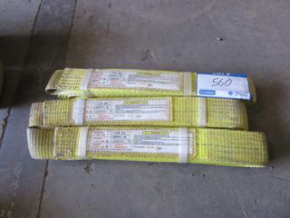 Qty Of (3) Unitex 6' X 2" 6400lb Load Slings