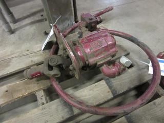 2' X 16" Pro Driven Hydraulic Pump C/w Mounting Plate And Hose