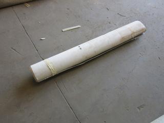 3'6" W Roll Of Linoleum