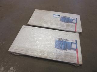 (2) Acudoor UF-5000 12in X 24in Metal Access Doors w/ Frame *Unused*