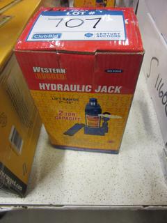 Western Rugged 7in-14in 2-Ton Hydraulic Jack 