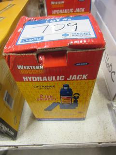 Western Rugged 7in-14in 2-Ton Hydraulic Jack 