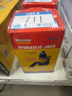 Western Rugged 7in-14in 2-Ton Hydraulic Jack 