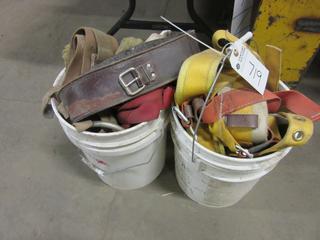 Qty Of Assorted Tool Belts And Fall Arrest