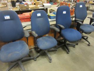 Qty Of (4) Office Chairs