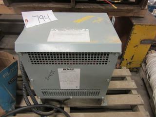 Bemag UC30065600 6kva 600V 3-Phase Transformer