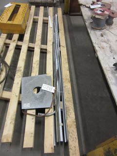 Qty Of Assorted Conduit, Steel Rails And Panels