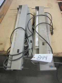 Qty Of Assorted 2'9" Fluorescent Light Fixtures