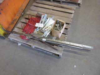 Qty Of Assorted Shelving Brackets And Hooks