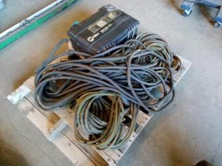 Miller Suitcase Welder 12RC c/w Cables.