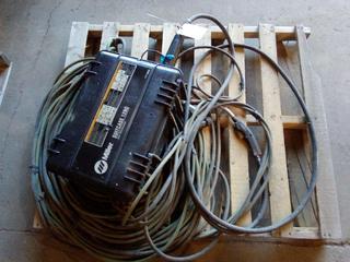 Miller Suitcase Welder 12RC c/w Cables & Reel.