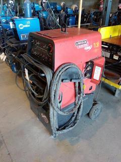 Lincoln Precision Tig 375 Welder c/w Torch & Cable.