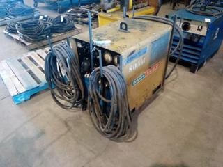 Hobart Maga Arc R-400-5 On Cart c/w Cables, Stinger.