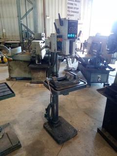 Strands S25 Drill Press c/w Machine Vise. S/N 401906.