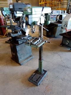 General International Drill press c/w Machine Vise. S/N 536 79997114.