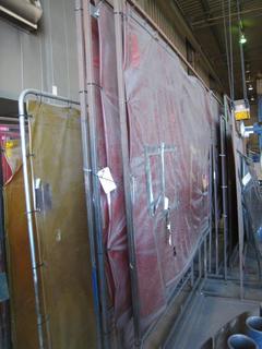 (5) Welding Screens & Frames (Marked Silver)