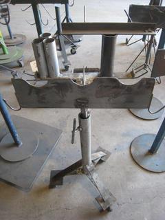 Rolling Buffer Grinder Stand Tri-Leg.