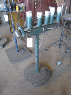 Rolling Pedestal Buffer/Grinder Stand.