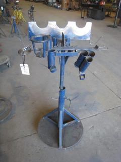 Rolling Pedestal Buffer/Grinder Stand.