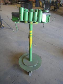 Rolling Pedestal Buffer/Grinder Stand.