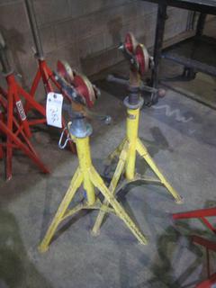 (2) Sumner Roller Pipe Stands.