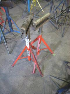 (2) Ridgid Plate Roller Stands.