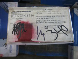 Unused Blueshield Welding Rod. 1/4" LA-7018.