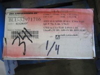 Unused Blueshield Welding Rod. 1/4" LA-7018.