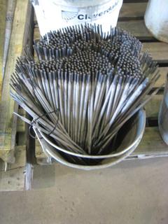 Pail of 7018 1/8" Welding Rod.