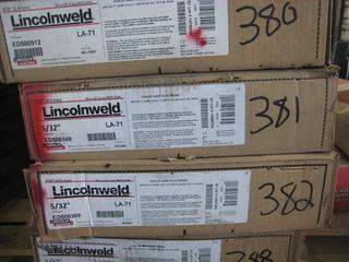 Unused Lincolnweld Roll of Welding Wire 5/32" LA-71.