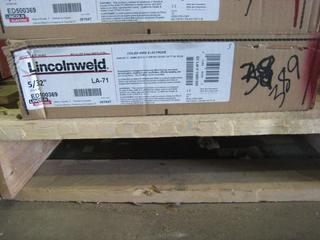 Unused Lincolnweld Roll Of Welding Wire 5/32" LA-71.