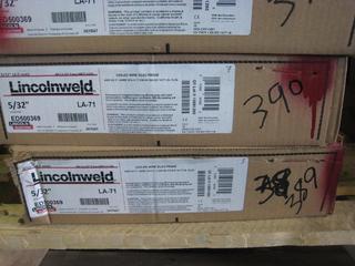 Unused Lincolnweld Roll Of Welding Wire 5/32" LA-71.