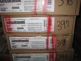 Unused Lincolnweld Roll Of Welding Wire 3/32" LA-71.