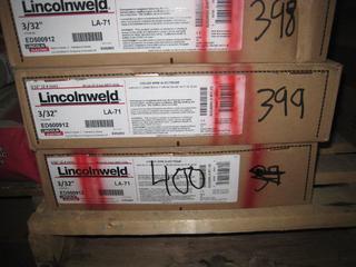 Unused Lincolnweld Roll Of Welding Wire 3/32" LA-71.