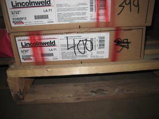 Unused Lincolnweld Roll Of Welding Wire 3/32" LA-71.