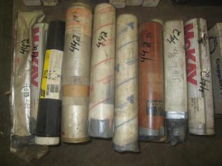 Assorted Sizes, Brands of Welding Rod. Open Cans.