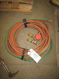 Oxy/Fuel Hose, Acetylene Gauge.